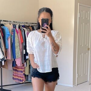 2/$20 • BIN#1 - KNOX ROSE Women’s XS White Blouse